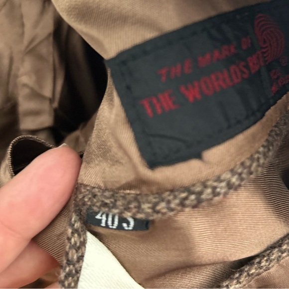 Alexander Shields 60s Vintage Tan Wool Tweed Sport  Size 40 Short - Picture 15 of 17